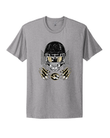 Harry S Truman HS Football Skull Crusher - Mens Select Cotton T-Shirt