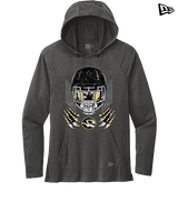Harry S Truman HS Football Skull Crusher - New Era Tri-Blend Hoodie