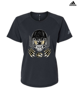 Harry S Truman HS Football Skull Crusher - Womens Adidas Performance Shirt