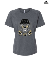 Harry S Truman HS Football Skull Crusher - Womens Adidas Performance Shirt