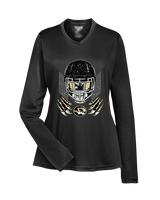 Harry S Truman HS Football Skull Crusher - Womens Performance Longsleeve