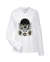 Harry S Truman HS Football Skull Crusher - Womens Performance Longsleeve