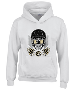 Harry S Truman HS Football Skull Crusher - Youth Hoodie