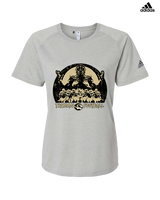 Harry S Truman HS Football Unleashed - Womens Adidas Performance Shirt