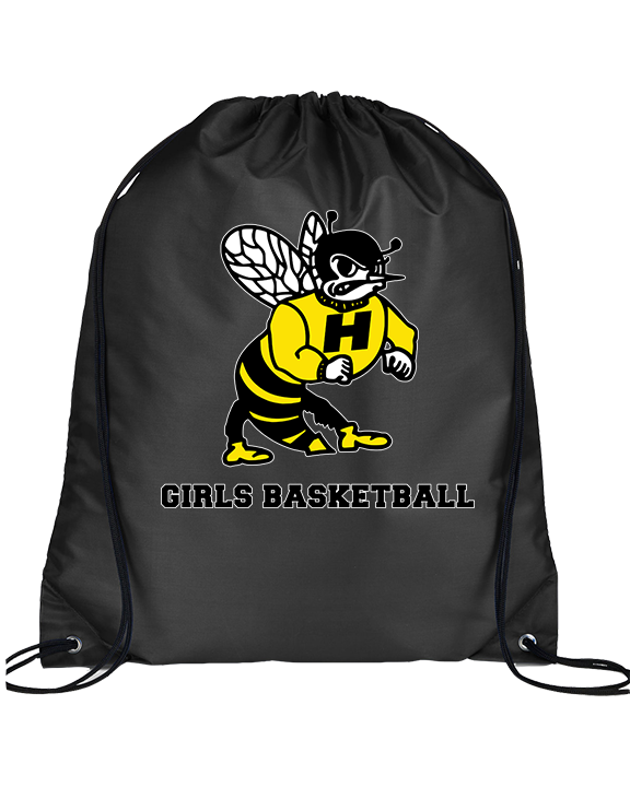 Harvard HS Girls Basketball Custom 1 - Drawstring Bag