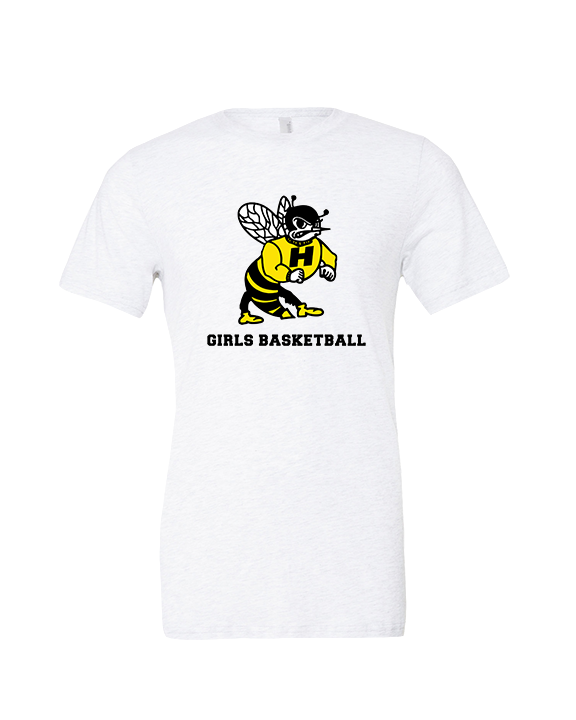 Harvard HS Girls Basketball Custom 1 - Tri-Blend Shirt