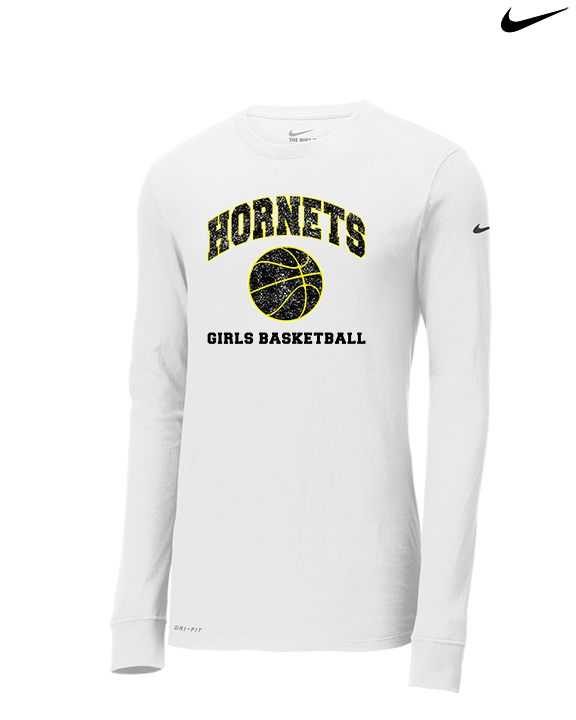 Harvard HS Girls Basketball Custom 2 - Mens Nike Longsleeve