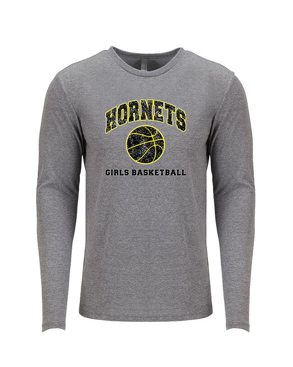 Harvard HS Girls Basketball Custom 2 - Tri-Blend Long Sleeve