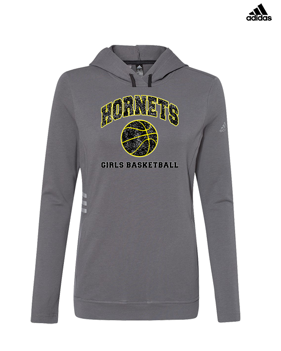 Harvard HS Girls Basketball Custom 2 - Womens Adidas Hoodie