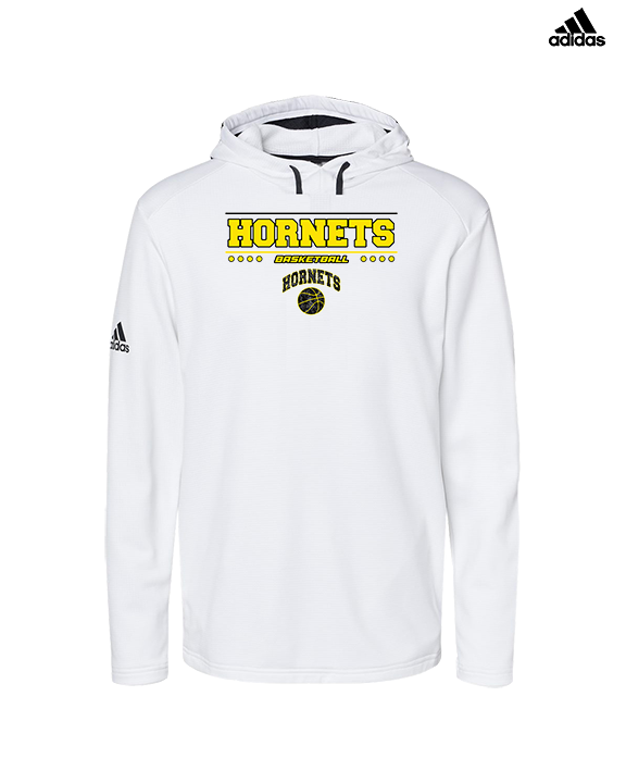 Harvard HS Basketball Border - Mens Adidas Hoodie