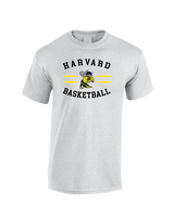 Harvard HS Basketball Curve - Cotton T-Shirt