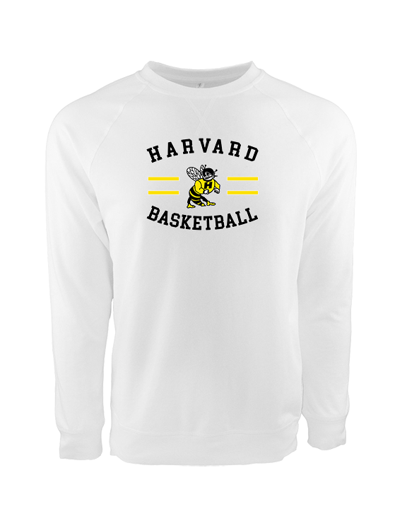 Harvard HS Basketball Curve - Crewneck Sweatshirt