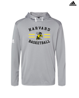 Harvard HS Basketball Curve - Mens Adidas Hoodie