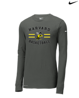 Harvard HS Basketball Curve - Mens Nike Longsleeve
