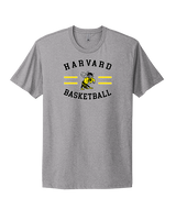 Harvard HS Basketball Curve - Mens Select Cotton T-Shirt