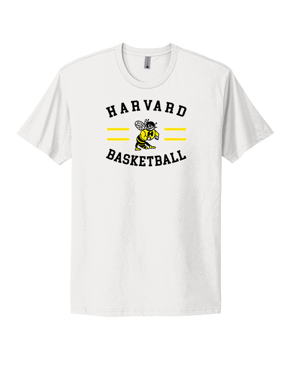 Harvard HS Basketball Curve - Mens Select Cotton T-Shirt