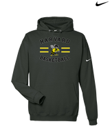 Harvard HS Basketball Curve - Nike Club Fleece Hoodie