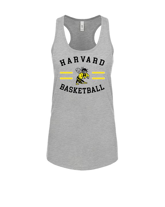 Harvard HS Basketball Curve - Womens Tank Top