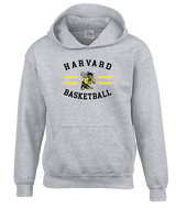 Harvard HS Basketball Curve - Youth Hoodie