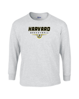 Harvard HS Basketball Design - Cotton Longsleeve