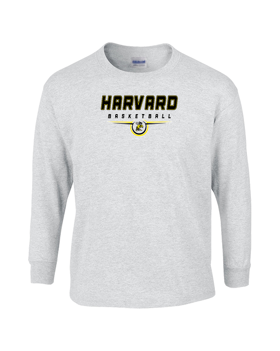 Harvard HS Basketball Design - Cotton Longsleeve
