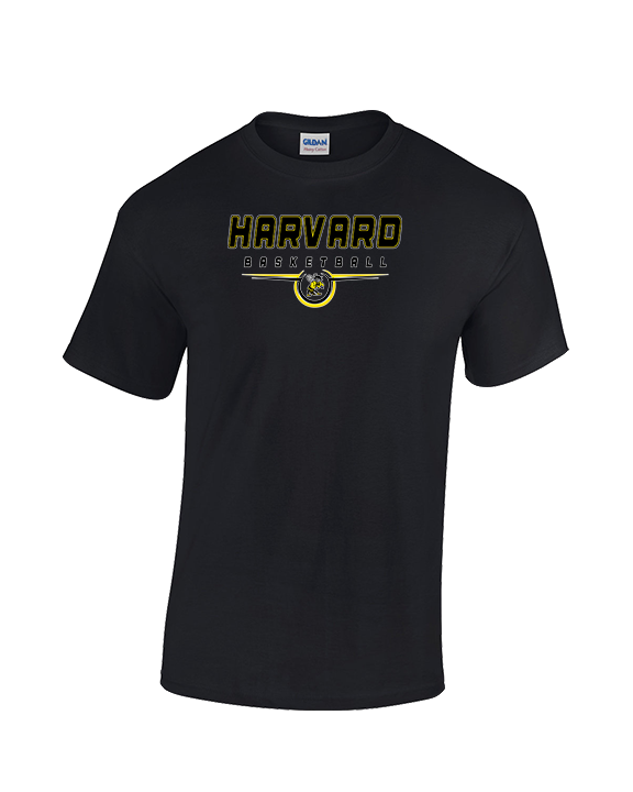 Harvard HS Basketball Design - Cotton T-Shirt