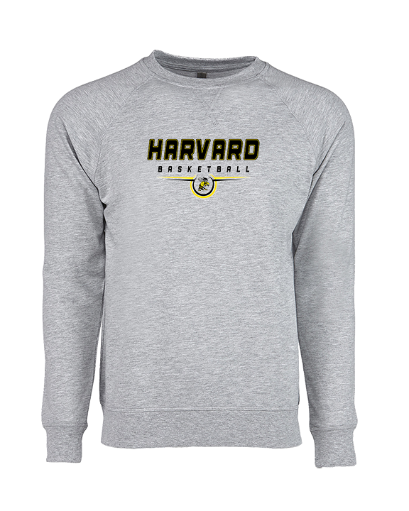 Harvard HS Basketball Design - Crewneck Sweatshirt