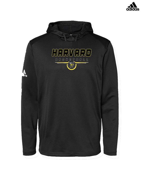 Harvard HS Basketball Design - Mens Adidas Hoodie