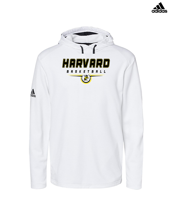 Harvard HS Basketball Design - Mens Adidas Hoodie