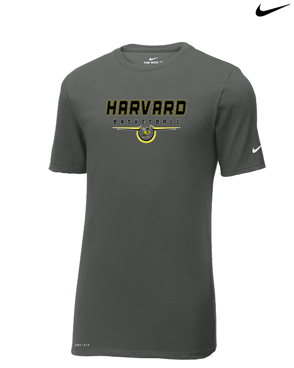 Harvard HS Basketball Design - Mens Nike Cotton Poly Tee