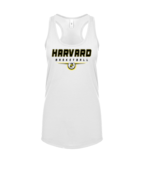 Harvard HS Basketball Design - Womens Tank Top