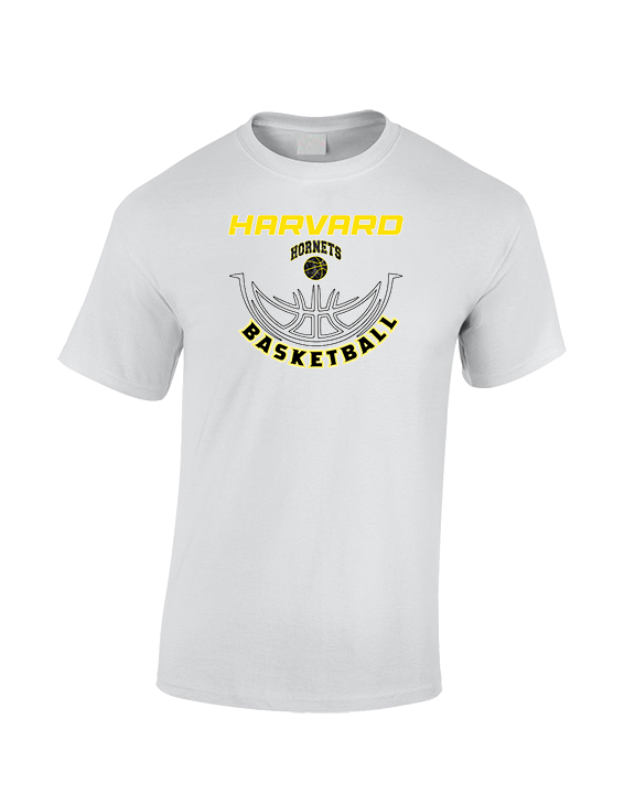 Harvard HS Basketball Outline - Cotton T-Shirt