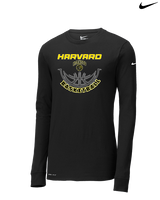Harvard HS Basketball Outline - Mens Nike Longsleeve