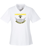 Harvard HS Basketball Outline - Womens Performance Shirt