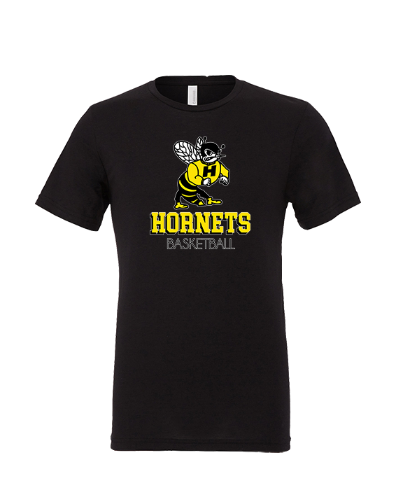 Harvard HS Basketball Shadow - Tri-Blend Shirt