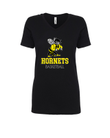 Harvard HS Basketball Shadow - Womens Vneck