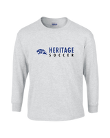 Heritage HS Boys Soccer Basic - Mens Cotton Long Sleeve