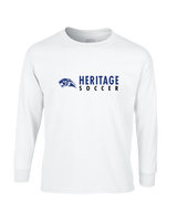 Heritage HS Boys Soccer Basic - Mens Cotton Long Sleeve