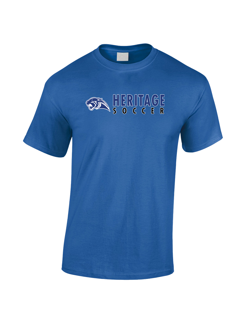 Heritage HS Boys Soccer Basic - Cotton T-Shirt