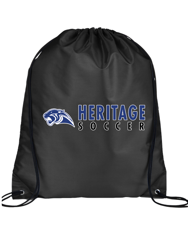 Heritage HS Boys Soccer Basic - Drawstring Bag