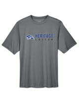 Heritage HS Boys Soccer Basic - Performance T-Shirt
