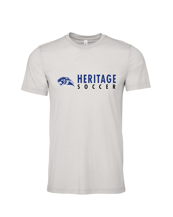 Heritage HS Boys Soccer Basic - Mens Tri Blend Shirt