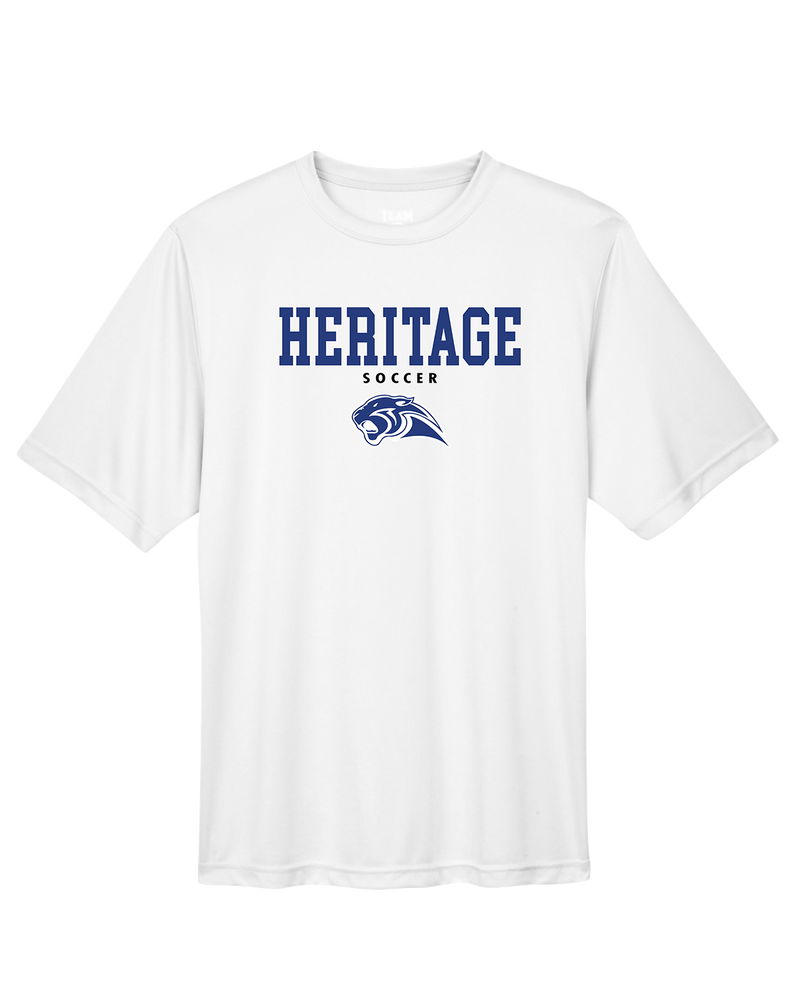 Heritage HS Boys Soccer Block - Performance T-Shirt