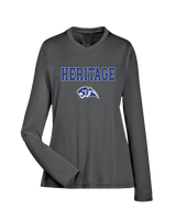 Heritage HS Boys Soccer Block - Womens Performance Long Sleeve