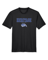 Heritage HS Boys Soccer Block - Youth Performance T-Shirt