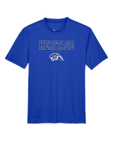 Heritage HS Boys Soccer Block - Youth Performance T-Shirt
