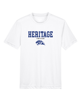 Heritage HS Boys Soccer Block - Youth Performance T-Shirt