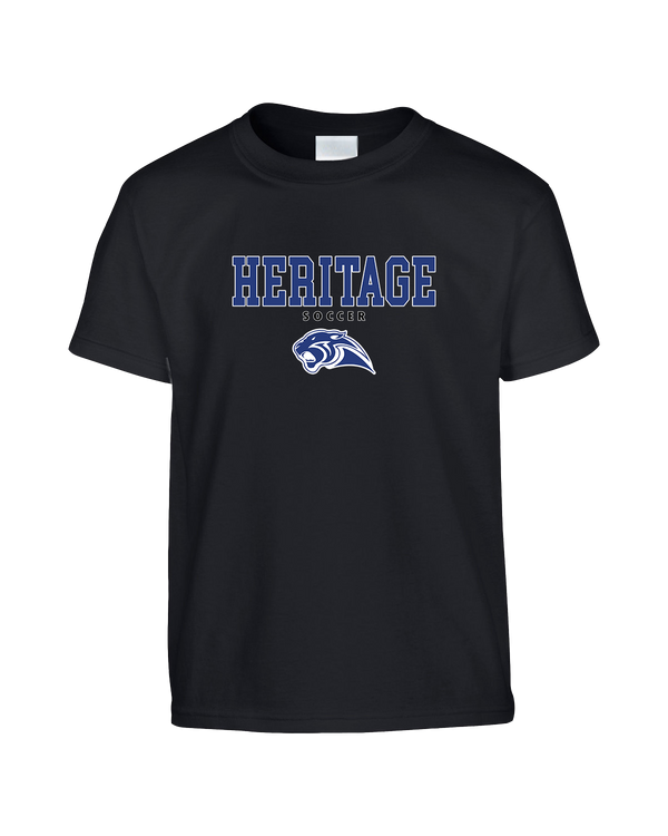 Heritage HS Boys Soccer Block - Youth T-Shirt