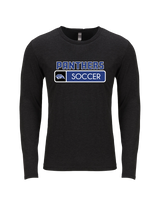 Heritage HS Boys Soccer Pennant - Tri Blend Long Sleeve