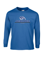 Heritage HS Boys Soccer Split - Mens Cotton Long Sleeve